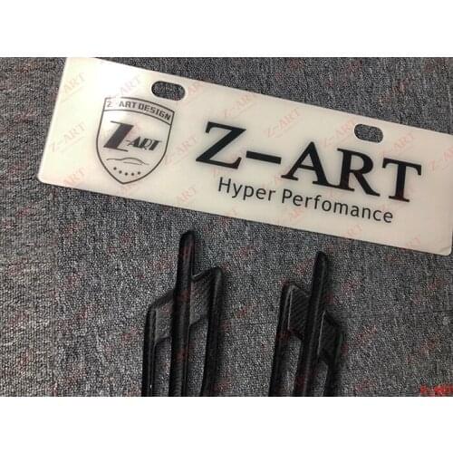 2016-2020 Z-ART carbon fiber front fender trim for Bentayga carbon fiber side vents for Bentayga carbon fiber side vents cover