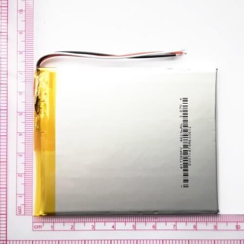 417388 3.7V 3.87V 4620mAh Rechargeable li Polymer Li-ion Battery For Bluetooth Notebook 7 inch 8 inch Tablet PC 407590