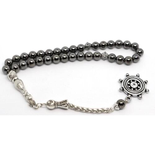 8MM black plastic round beads 33 Middle Eastern Islamic prayer beads, recommended for foreign trade, suitable for all people