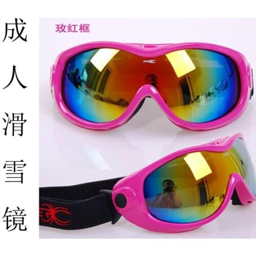 Authentic adult men and womens ski goggles children goggles snow goggles mountaineering outdoor cycling anti-sand goggles