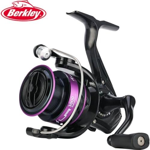 Berkley LR Lightning Spinning Fishing Reel 5.2:1 5.1:1 5.0:1 4BB 800-4000 UltraLight Body Saltwater Reel Magnetic Braking System