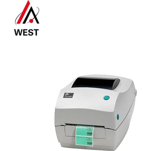 Free shipping brand new original Zebra TLP2844 200dpi desktop printer express label thermal transfer printer