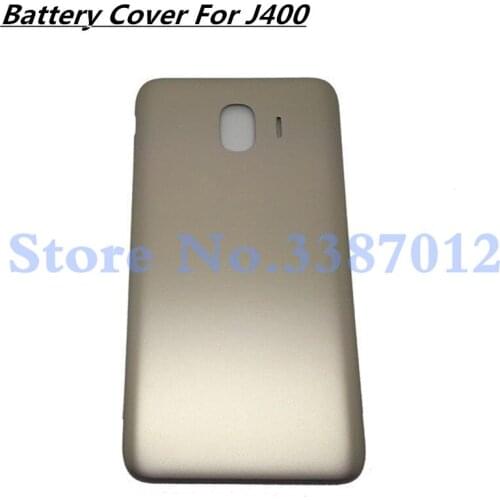 For Samsung Galaxy J4 2018 J400 J400F J400H J400P J400M J400G Housing Back Cover Rear Battery Door Fundas Replacement Parts