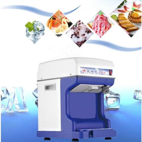 Hot Ice Crusher Commercial Snowflake Electric Ice Shaving Machine Can Make A Variety Of Ice Flowers