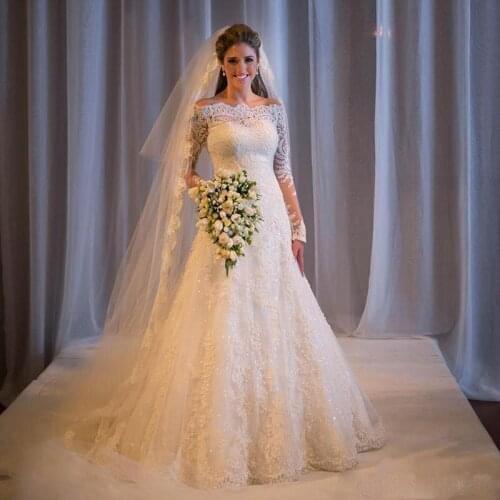 LISCN Long Wedding Dresses