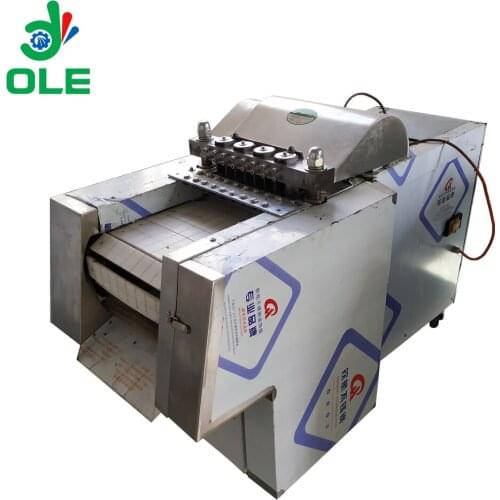 Frozen Chicken Cutting Machine Automatic Chicken Meat Processing Machine