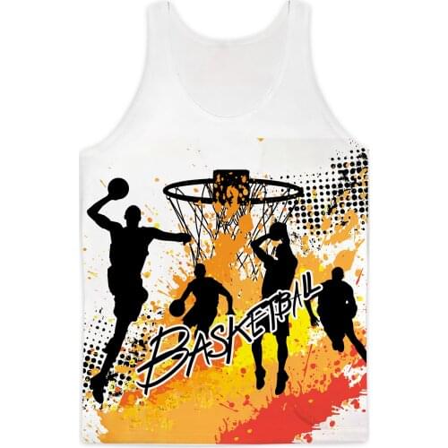 REAL American SIZE Basketball is Life Sublimation Print Tank Top