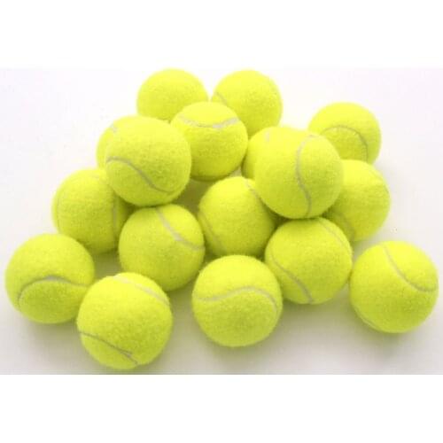1 Pcs Tennis Ball Tennis Balls for Training High Quality Synthetic Fiber Quality Rubber Competition Standard Tenis Balls