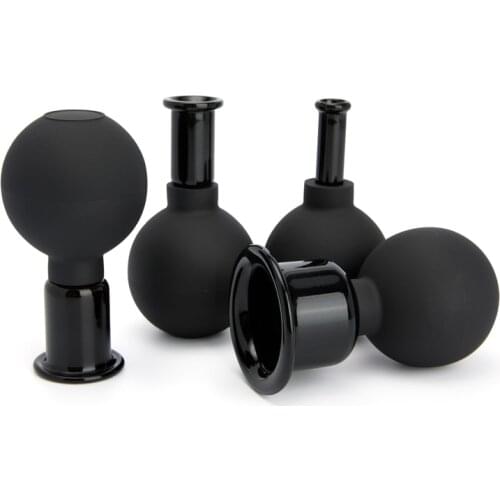 New Rubber Vacuum Cupping Massage for Body Anti Cellulite Cans Vacuum Jar Medical Chineses Therapy Cupping Health Care Tool 1PC