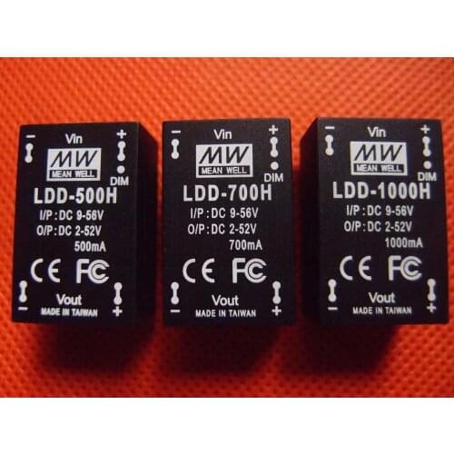 Meanwell LDD 500H 700H 1000H DC - DC Constant Current Step-Down LED Driver