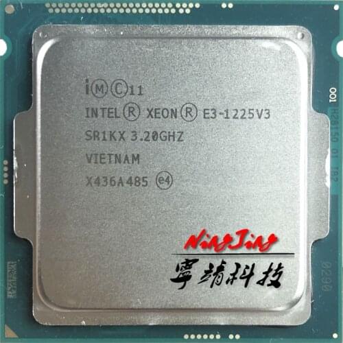 Intel Xeon E3-1225 v3 E3 1225v3 E3 1225 v3 3,2 GHz Quad-Core Quad-Thread CPU Processor 8M 84W LGA 1150