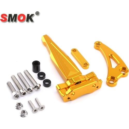 SMOKAdjustable Steering Damper Bracket Mounting Kits For Honda CB650F CB 650F 2014 2015 2016 2017 2018