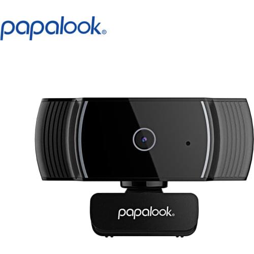 HD 1080P Webcam, PAPALOOK AF925 Autofocus Web Camera With Microphone 5-layer Glass Len, USB Plug Webcam For Computer Mac Laptop