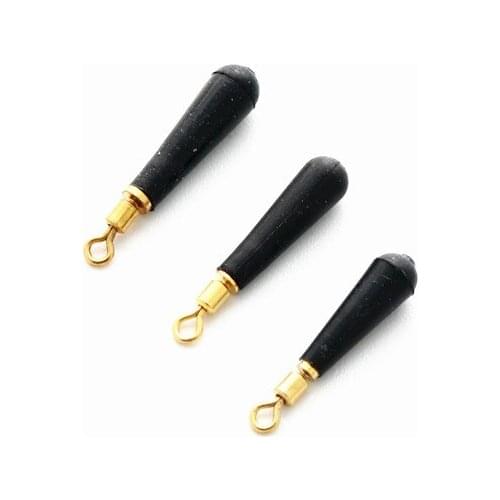 Rolling swivel with rubber float seat fishing tackle accessories 30pcs/lot