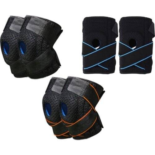 1Pc Kneecap Knee Pads Pressurized Elastic Brace Belt for Running Basketball
