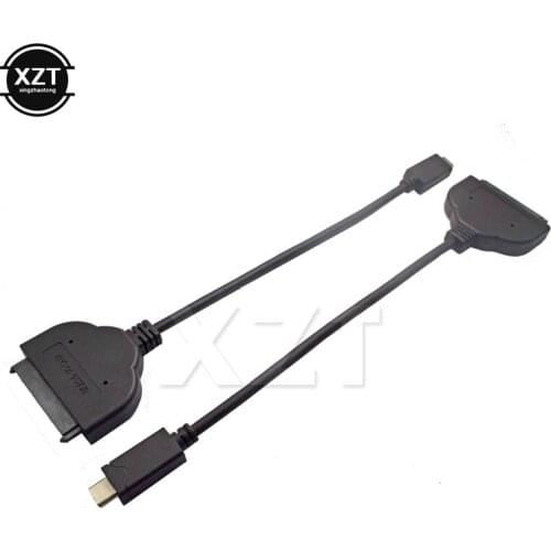 1PCS USB 3.1 Type C SATA Cables Converter Male to 2.5'' HDD/SSD for Hard Disk Drive External HDD 2.5 Adapter Data Cable Wired