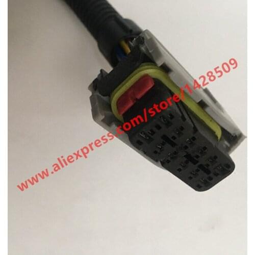 12 Pin Automotive Urea Pump Plug Connector Wiring Harness Socket AZ1034121035 For Truck HOWO A7 Howard T7H