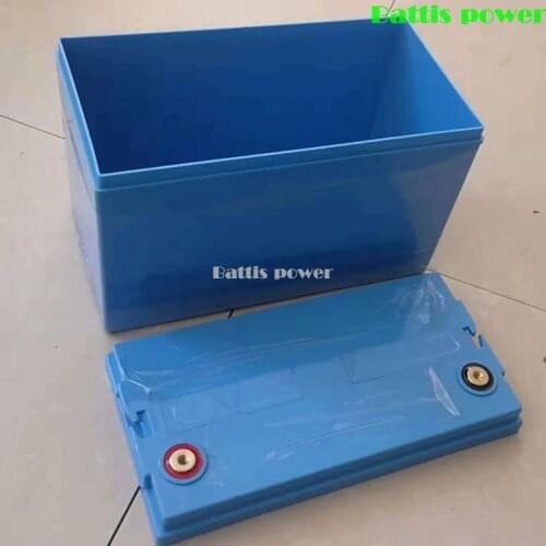 12V 24V 36V 48V 100Ah Customize Battery Pack Box for Build Battery Pack Black Box with Handle Empty Box for OEM Box