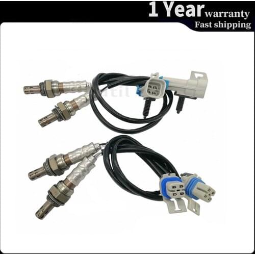 4pcs 234-4651 234-4668 Lambda Oxygen O2 Sensor Upstream Downstream for Chevrolet Malibu 3.5L Pontiac G6 3.5L Car Accessories