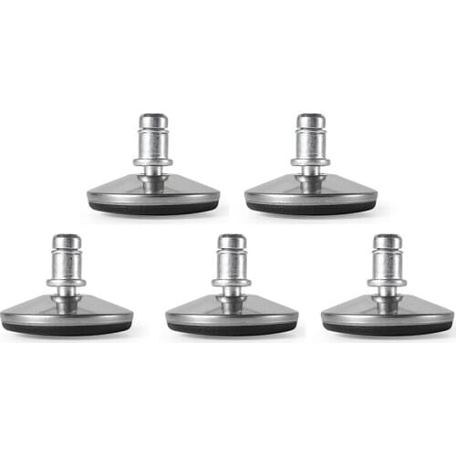 5&12Pcs replace Swivel Caster Wheels to Fixed Stationary (11mm) stem fit most office chair, Anti-Slip Fixed foot