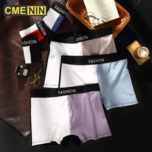 CMENIN Comfortable Cotton Sexy Mans Underwear Boxer Homme Fashion Mens Underpants Men Underwear Boxers Underware Funny CM894