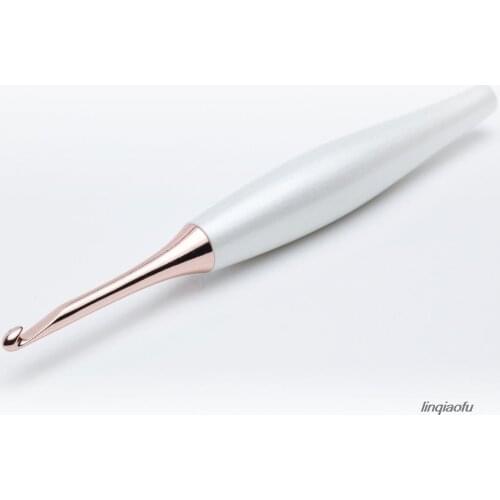 High-end white gold head crochet (18K gold plating)