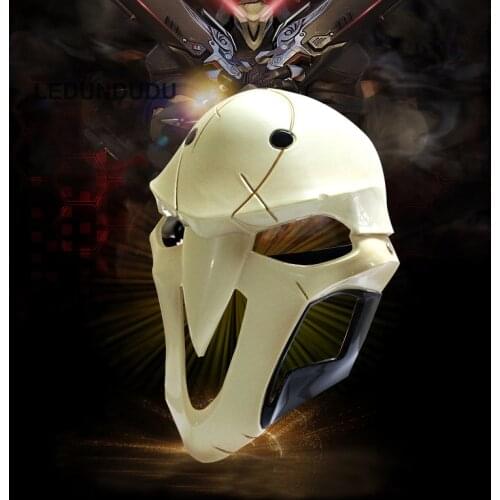 Hot Game D.va Cosplay Costumes Reaper Gabriel Reyes Cosplay Mask Resin Halloween Bleach Skull Mask Props for Party