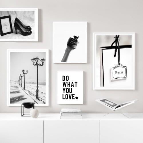 Fashion Paris Perfume Modern Wall Art Canvas Painting Nordic Posters And Prints Wall Pictures For Living Aesthetic Room Decor