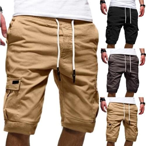 Mens Summer Short Pants Casual Plus Size Tooling Sports Shorts Fashion Outdoor Daily Short Pants Calça Masculina Dropshipping