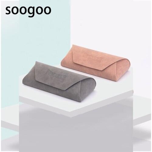 New Fashion Mens And Womens PU Sunglasses Case With Pressure Drop Resistance Comfortable Glasses Case Футляр Для Oчков