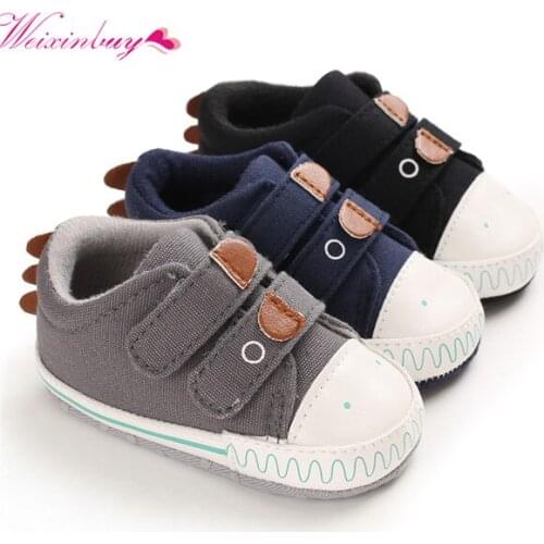 Baby Boy Shoes Anti-Slip Toddler Shoes Casual Sneakers Walking Shoe Soft Soled First Walkers