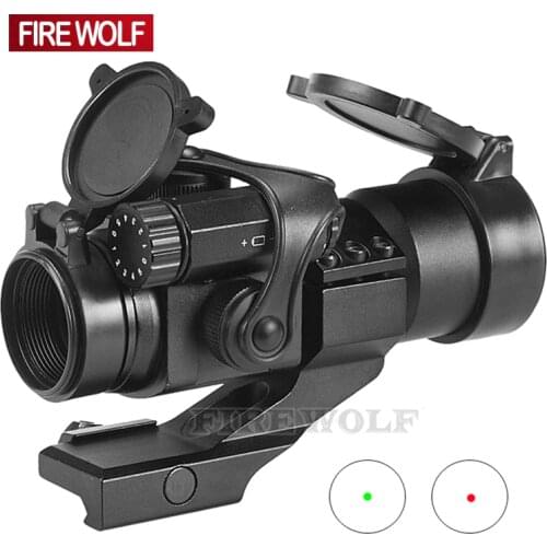 Hunting Riflescopes 32mm M2 Sighting Telescope Laser Gun Sight with Reflex Red Green Dot Scope for Picatinny Rail