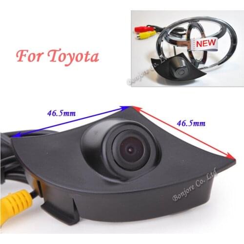 Parking Assistance CCD Special Front camera Reverse for Toyota/RAV4/Corolla/Camry/Prado/Highlander/Land Cruiser/Avensis/Auris