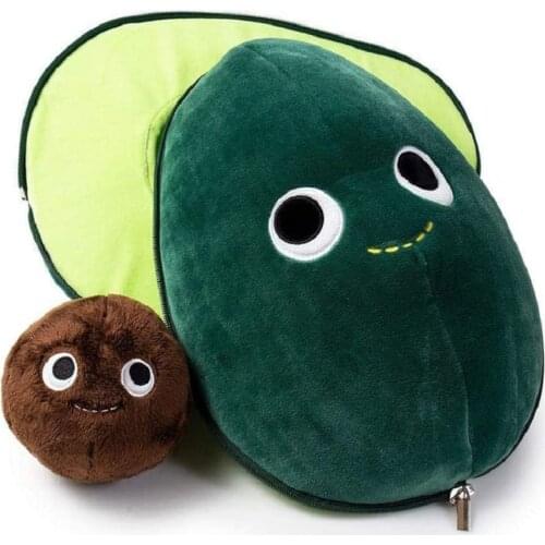 Cute Fruit Avocado Plush Toy Stuffed Doll Baby Kids Children Girls Boys Creativey Birthday Gift Sofa Cushion Home Room Decor