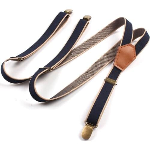 New Design Y-Shape Suspenders for Women Men 3 Clip Buckle Suspender Belt Adjustable Shirts Braces Unisex tirantes hombre