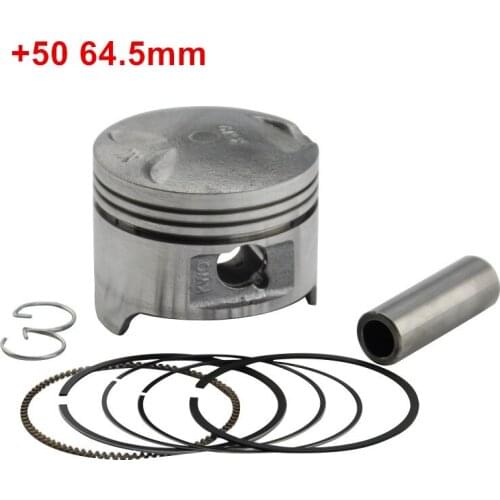 Motorcycle Engine Piston Ring Kits For Honda Steed KWO 400 Steed400 KWO400 BROS Bore Standard Size 64mm 64.25mm 64.5mm +25 +50