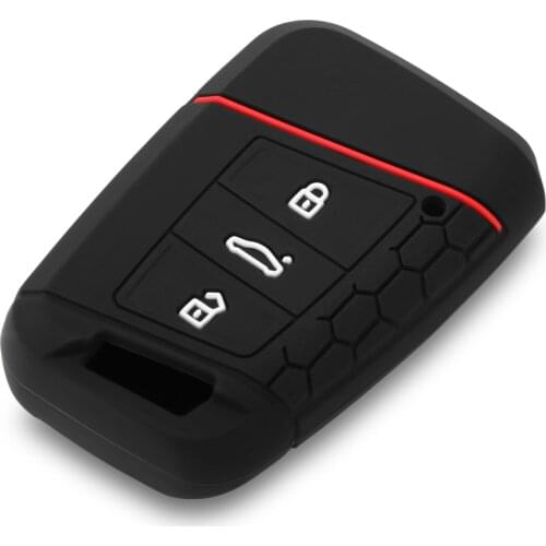 Silicone Protection Remote Key Cover Case For Skoda Superb A7 For Volkwagen Passat B8 VW Golf Gte Car Styling Accessorise