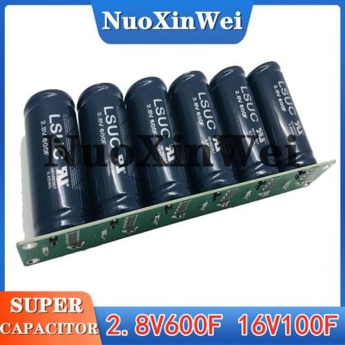 2.8V600F south Korea LSUC super farad capacitor 16V100F low temperature start automobile rectifier