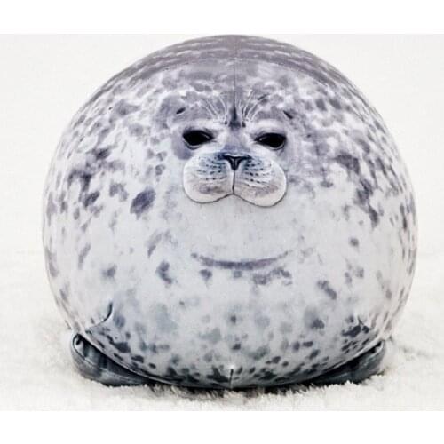 JOYLIVE 20/30/40/60cm Super Soft Doll Seal Pillow High Quality Plush Toy Aquarium Sea Animal Pillow Seal Pillow