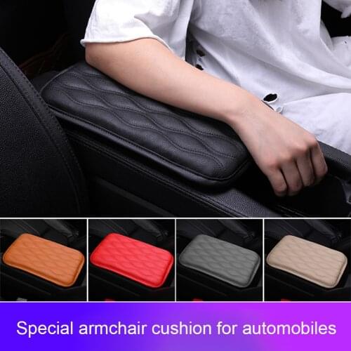 Universal Car Armrest Box Pad Car Center Console Comfortable Arm Rest Seat Box Pad Vehicle Protective Cushion Car Styling