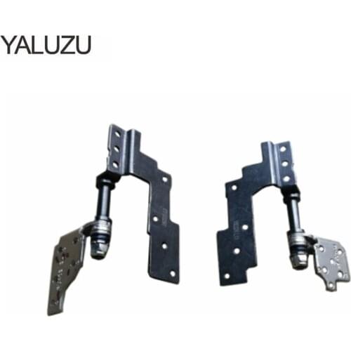 YALUZU New Laptop Lcd Hinges Kit For ASUS PU403 PU403U PU403UA PU403UF LCD Hinge Left Right Hinges Bracket Set R+L Axis