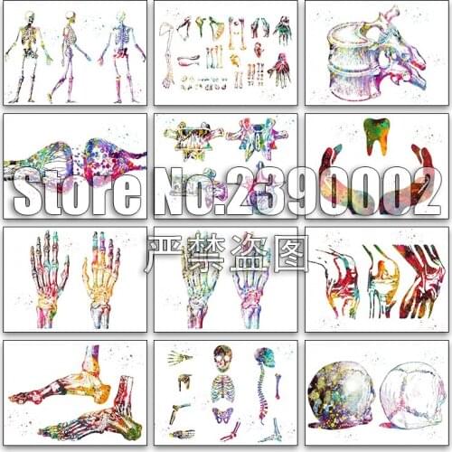 5d Diy Diamond Painting Medical And Science Art Cross Stitch Diamond Embroidery Mosaic Full Rhinestone Posters Wall Stickers Art