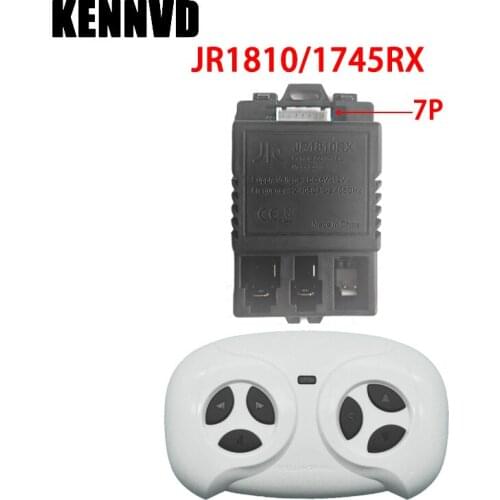 6-12V JR1810 7P childrens electric car remote control receiver, electric toy car JR1745 7P Bluetooth 2.4G controller receiver