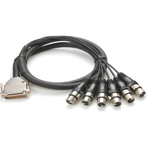 6' DB-25 Male to XLR Female 6 CH Audio Snake cable Apogee Pro-CABLE Switchcraft