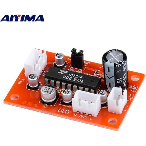 AIYIMA XR1075 BBE Tone Preamplifier Board Amplifier Preamp Audio Module Improve Tweeter Bass DIY Home Sound Theater