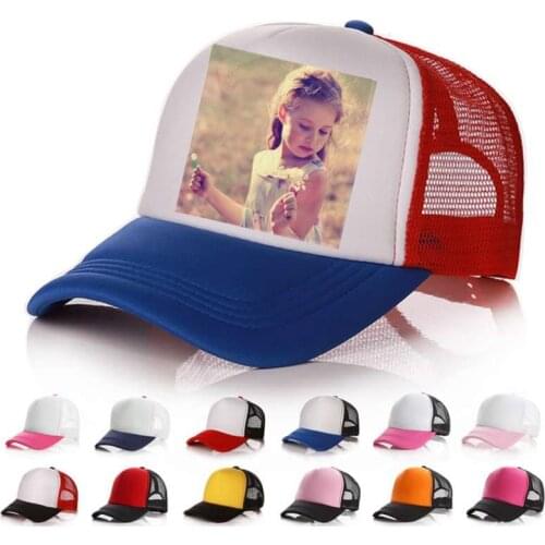 WZCX 2019 Fashion New Custom Logo Image Photo Baseball Cap Unisex Adjustable Breathable Family Portrait Summer Hat