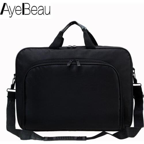 Business Office Men Shoulder Hand Bag Laptop Handbag Tote For Document A4 Computer iPad Briefcase Male Bolsas Satchel Work 2020