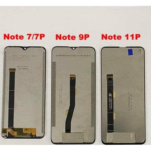 For Ulefone S11 LCD Display and Touch Screen Digitizer Assembly For Ulefone Note 7P LCD Display Ulefone Note 8P Ulefone NOTE8