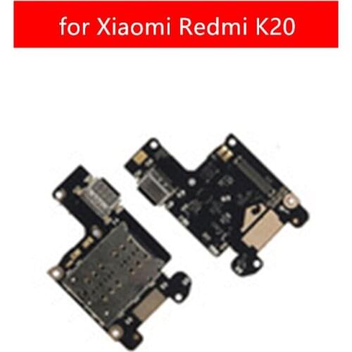 For Xiaomi Redmi K20 USB Charger Connector Flex Cable USB Charging Dock PCB Board Flex Cable Audio Jack Repair Parts