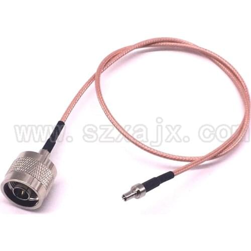 JX connector N Male Plug to CRC9 Straight Male Plug RG316 Pigtail Cable CRC9 to N Plug RF Coaxial Cable 20cm/50cm/100cm